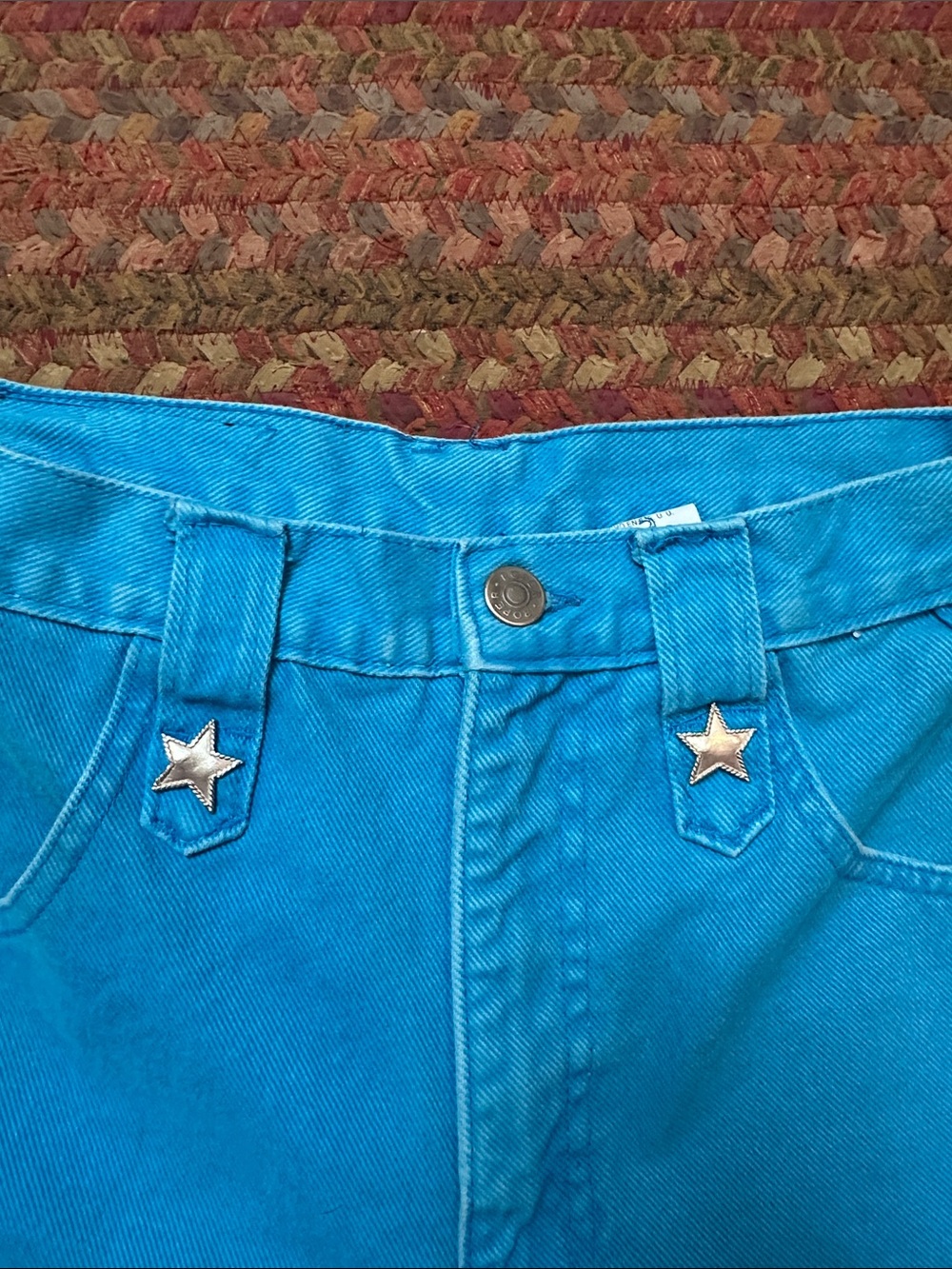 VTG ROPER BLUE STAR CONCHO HIGH RISE WESTERN JEANS - Picture 4 of 6